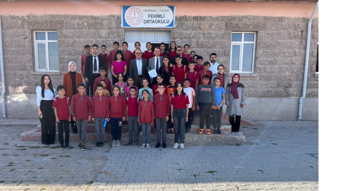 Fehimli Ortaokulu'nda Tübitak Bilişim Söyleşisi